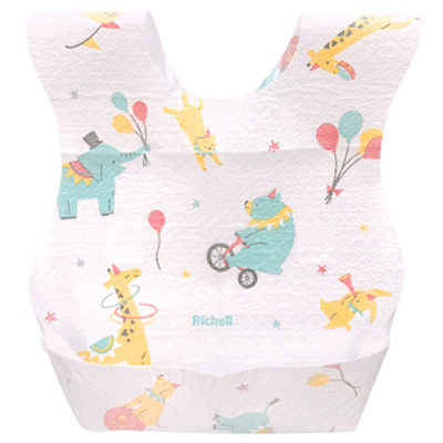 Richell一次性独立包装宝宝围兜