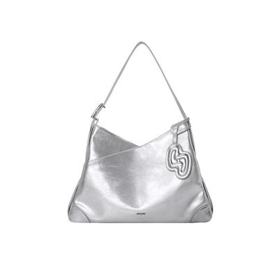 omto牛皮可颂包秋冬高质感包包女