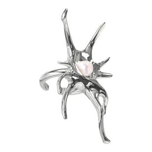 PEARLONA神经元巴洛克珍珠戒指小众设计种地吧陈少熙同款刘忻同款