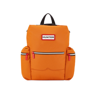 HUNTER情侣款双肩背包书包顶扣防泼水小号户外旅行包时尚休闲包