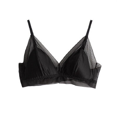 夏季舒适轻薄款不显胸文胸套装