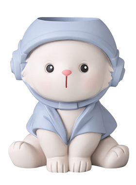 创意卡通笔筒桌面摆件