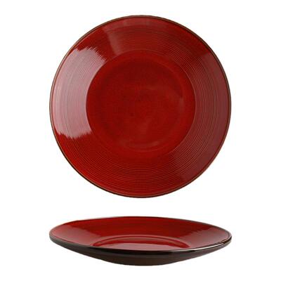 舍里螺纹纹理窑变釉西餐碗盘碟