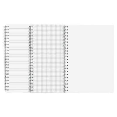 PP线圈横线本双面A4A51000笔记本