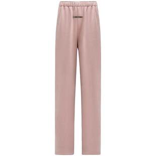 COCOBELLA气质粉宽松直筒裤女秋冬高腰阔腿裤加绒休闲长裤PA932