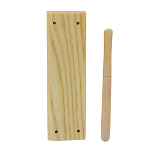 奥尔夫打击乐器榉木方木梆子民族乐器高低音梆子戏曲双音豫剧梆子