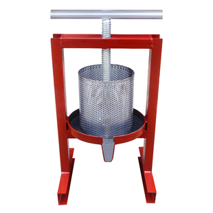 家用手动榨油机小型压猪油渣机圆形压饼机辣椒油压油机蜂蜜压榨机