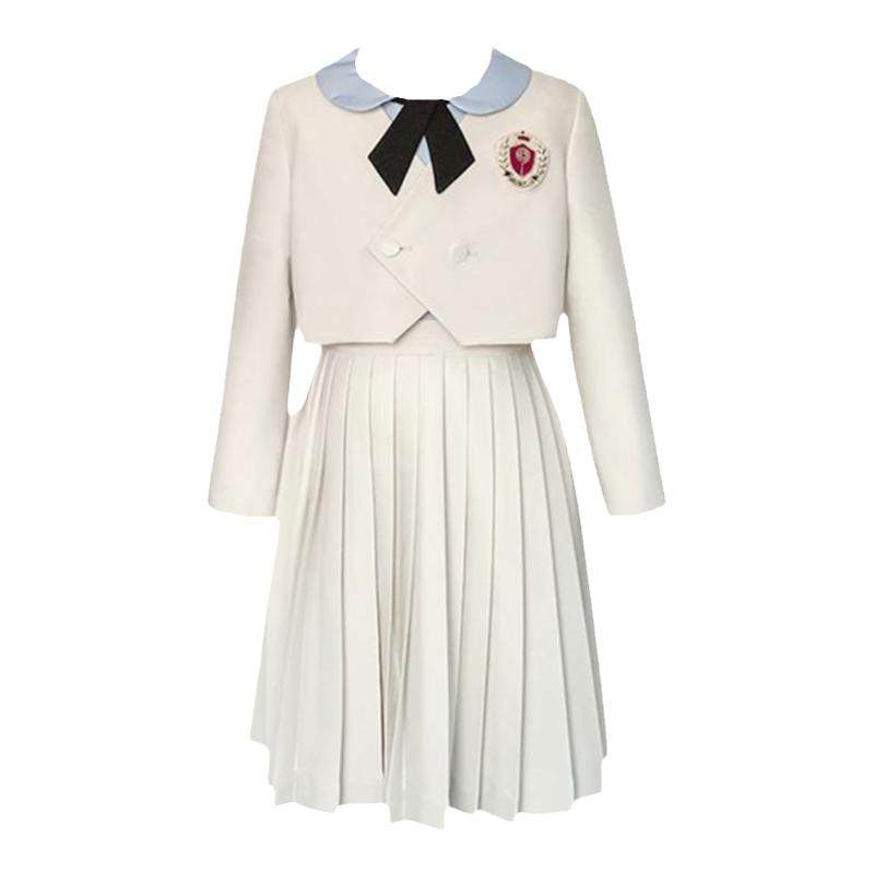 pureshare蓬纱馆 女童演讲服英伦学院风套装大童主持人礼服套装裙