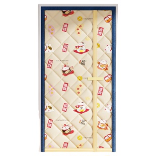 超强隔音帘入户门出租房门厨房家用直播间降噪神器卧室防寒棉门帘