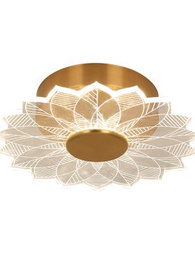 氛围led过道阳台花型吸顶灯
