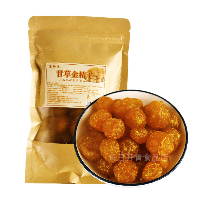 泷御堂甘草金桔干100g/袋