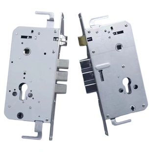 防盗门专用24*240/30*240指纹锁专用锁体 6068孔距假钩