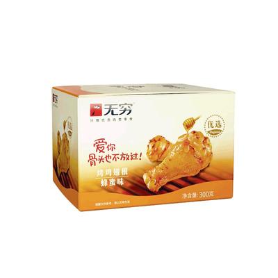 无穷鸡翅根300g熟食独立包装