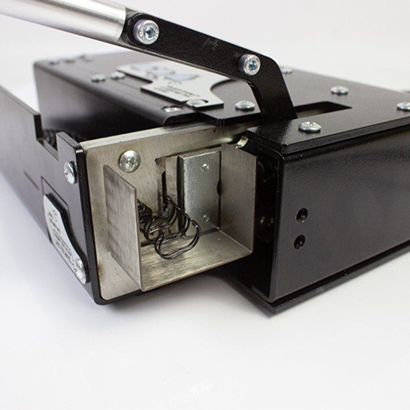 易申电动双线圈剪段机铁圈裁切机台历圈剪断YO圈剪条机过活页条剪