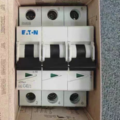 议价伊顿穆勒FAZ-C40/3-NA出口北美专用微型断路器UL489CSA认证