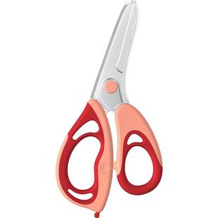 禾果婴儿食物辅食剪刀剪肉外带辅食工具宝宝专用便携不锈钢辅食剪