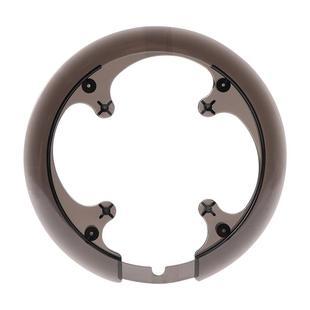 自行车链条保护罩山地车牙盘护盘轮盘齿盘罩折叠车电动车保护档板