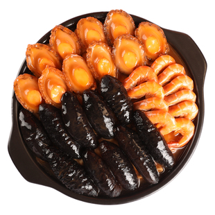 正宗大盆菜佛跳墙加热即食十参十鲍十虾旗舰店预制年夜饭年货礼盒