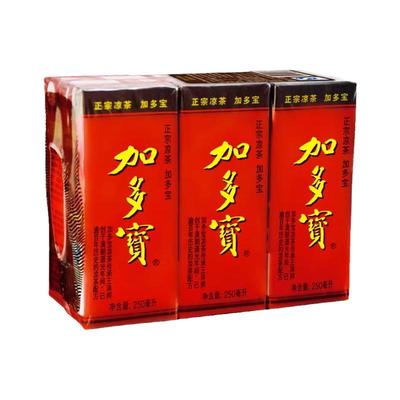 加多宝凉茶盒装250mlX6盒饮品