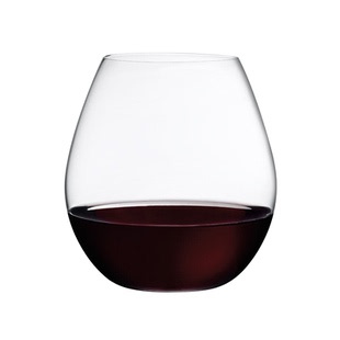 Nude进口Pure平底酒杯无脚O杯红酒杯勃艮第杯水晶玻璃葡萄酒杯子