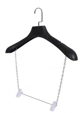 服装店连体衣架吊链链条一体挂板
