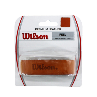 WILSON/威尔胜网球拍内柄皮小牛皮球拍羽毛球拍干性吸汗防滑手胶