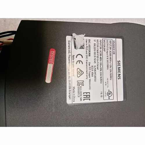 议价西门子V20变频器6SL32105BE215UV01.维修