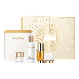 【恒时礼盒】妍丽/雪露紫活悦光采嫩肤水面霜紧致精华面膜眼啫喱