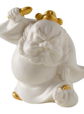 罗天大醮陶瓷太上老君钟馗赐福文化摆件家居客厅中式禅意佛像装饰