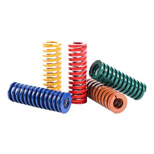 进口合金钢模具弹簧 矩形扁线压缩弹簧 耐高温高强度强力压簧