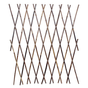 竹篱笆户外绿植月季植物爬藤架竹竿支架花园庭院伸缩小栅栏围栏