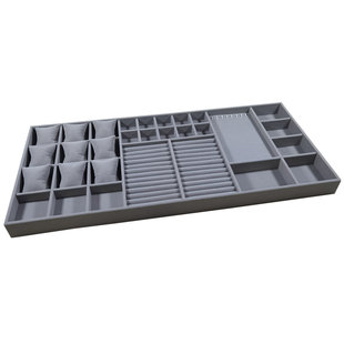 定制高端绒布抽屉多宝格首饰收纳盒梳妆台项链耳环展示盘饰品托盘