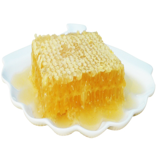 蜂巢蜜嚼着吃盒装500g野生纯正天然蜂蜜巢农家自产丰土蜂窝蜜礼盒