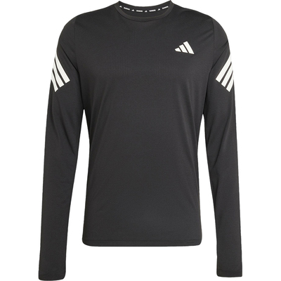Adidas/阿迪达斯正品2025男士耐穿圆领针织跑步长袖上衣KE6831