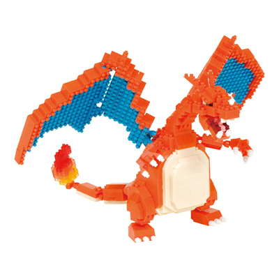 nanoblock小颗粒积木豪华喷火龙