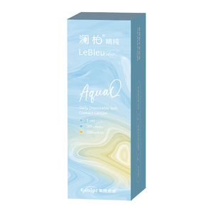 澜柏隐形眼镜日抛睛纯30片