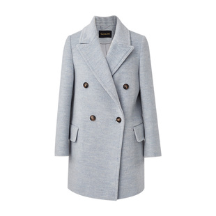 3期免息-【绵羊毛】乔万尼大衣商场同款新品简约ET4A027