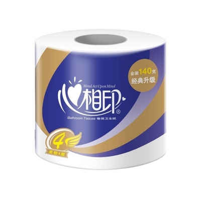 心相印心柔有芯卷纸140g4层厕纸