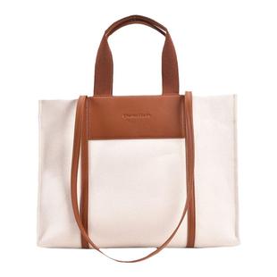 ck包包女新款大容量购物袋韩版时尚托特包帆布女包单肩包学生大