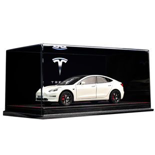 特斯拉model3合金车模型送男生日礼物汽车玩具高档收藏级摆件手办