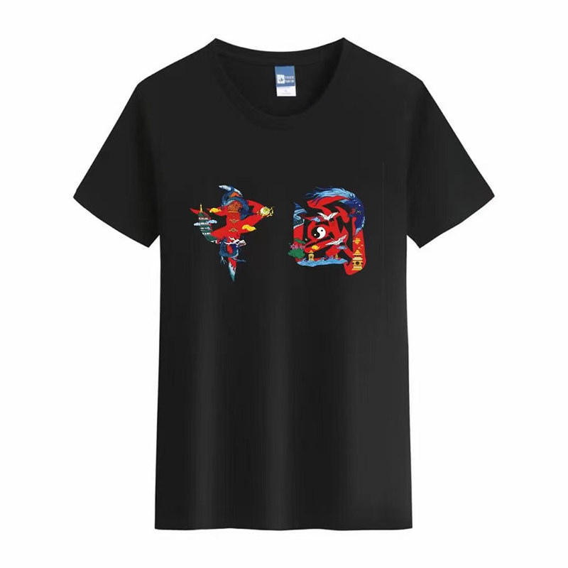 烫画定制热转印烫画贴纸周边logo箱包烫标柯式白墨印花