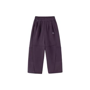 【挺括不软塌】半度闲女童加绒加厚裤子秋冬装儿童运动保暖长裤潮