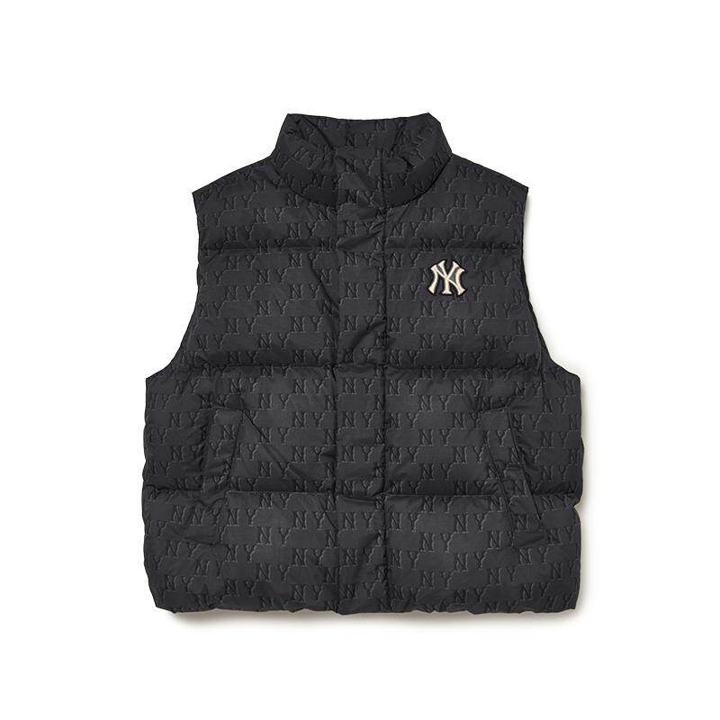 MLB官方男女羽绒马甲防风保暖