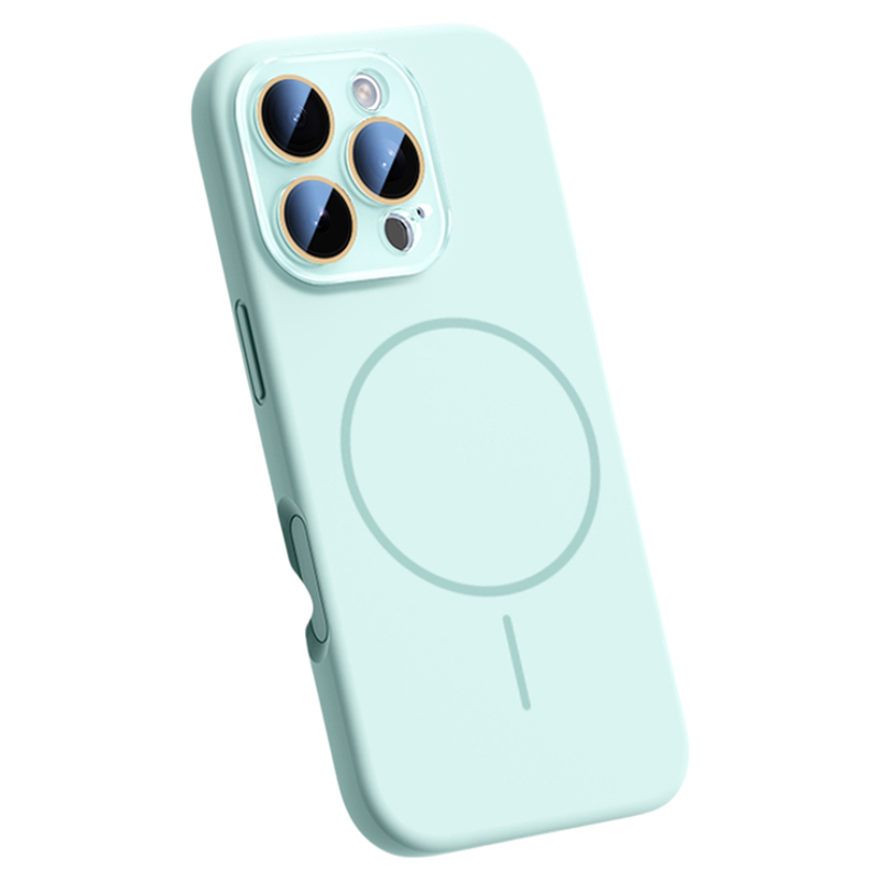 【自带镜头膜】新款适用苹果16promax液态硅胶17相机拍照按键手机壳iPhone15磁吸magsaf一体全包14防摔