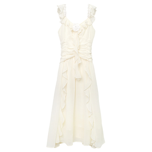 【黄圣依同款】Bronze Lucia 再见爱人4综艺明星同款连衣裙吊带裙