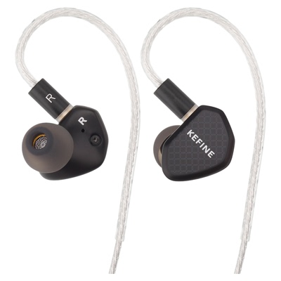 KEFINE 灵·Klean 10mm DLC动圈喇叭锌合金入耳式有线HIFI耳机