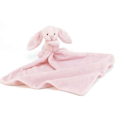 jellycat英国兔子巴塞罗熊安抚巾