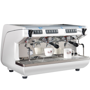 Nuova simonelli诺瓦意大利双头APPIA life商用电控半自动咖啡机