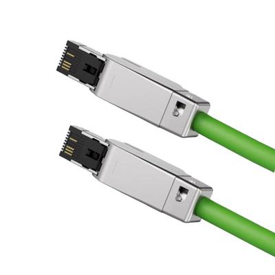 金属水晶头八芯RJ45网线插头通讯