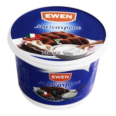 意文马斯卡奶酪500g提拉米苏专用